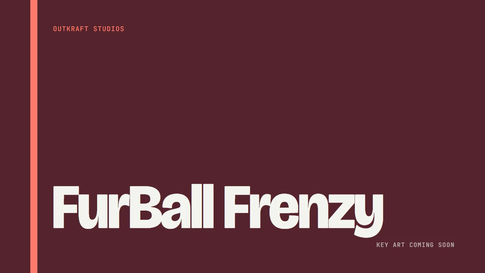 Title card for FurBall Frenzy